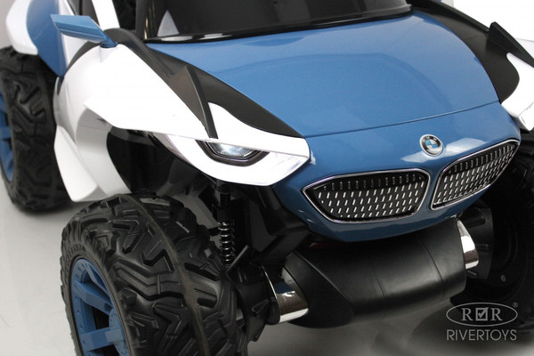 Изображение товара Детский автомобиль RiverToys K888AM (синий)