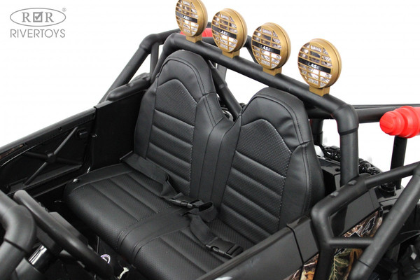 Изображение товара Детский автомобиль RiverToys JS3168 (черный)