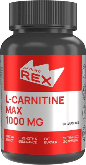 Изображение товара L-карнитин ProteinRex  MAX 1000 MG (90 капсул)