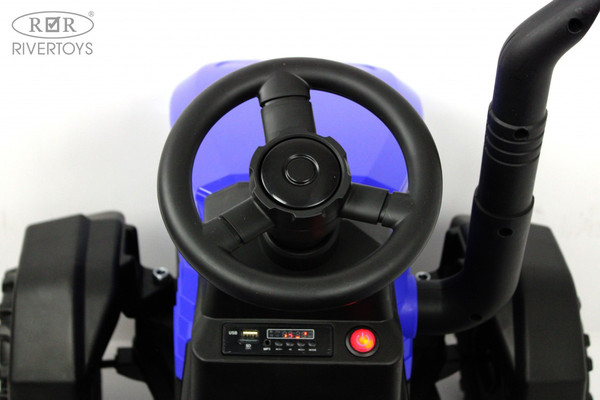 Изображение товара Детский автомобиль RiverToys O555OO (синий)