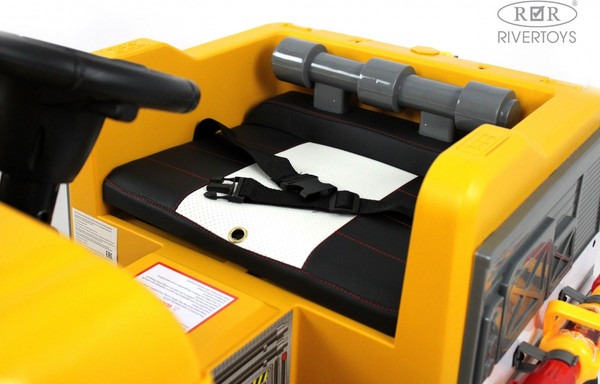 Изображение товара Детский автомобиль RiverToys G001GG (желтый)