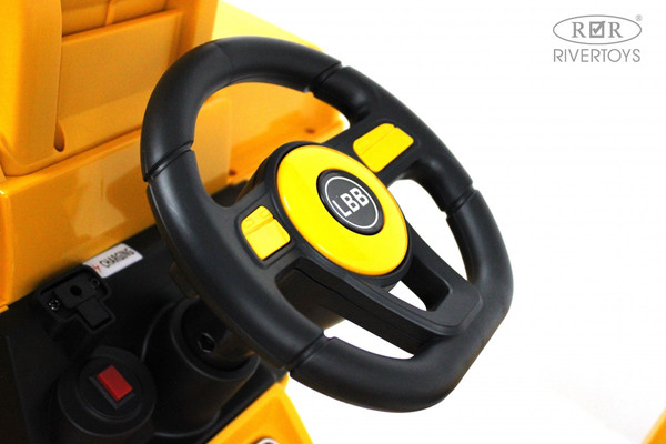 Изображение товара Детский автомобиль RiverToys G001GG (желтый)