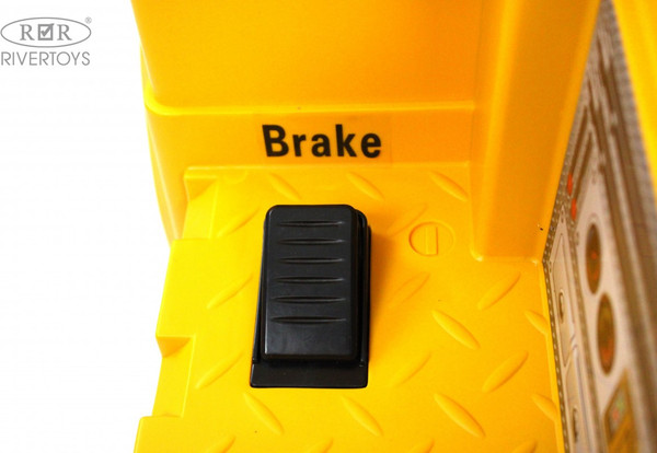 Изображение товара Детский автомобиль RiverToys G001GG (желтый)