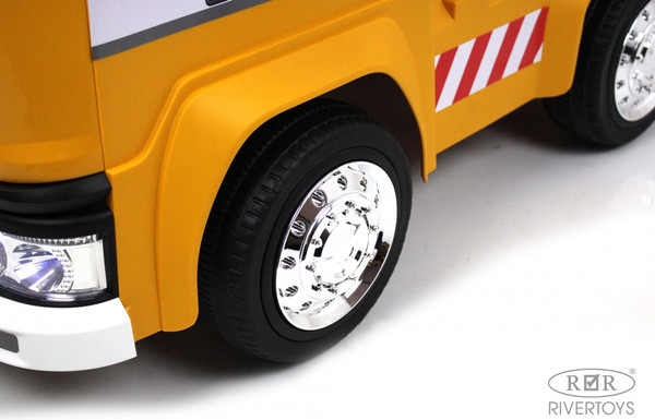 Изображение товара Детский автомобиль RiverToys G001GG (желтый)