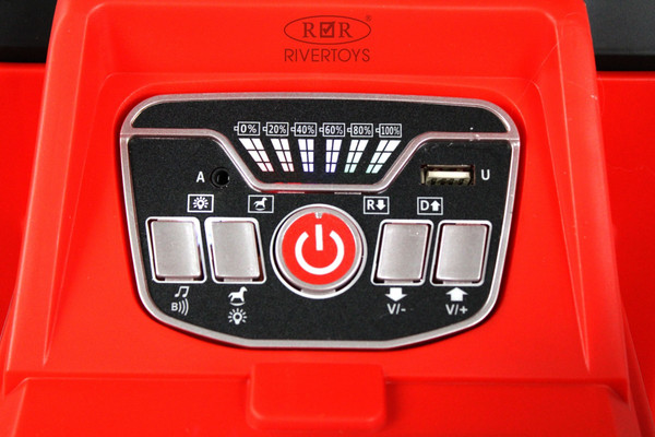 Изображение товара Детский автомобиль RiverToys G001GG (красный)