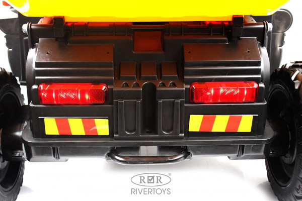 Изображение товара Детский автомобиль RiverToys K777AM (желтый)