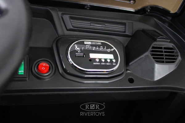 Изображение товара Детский автомобиль RiverToys K777AM (желтый)