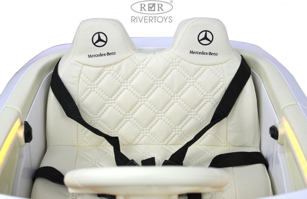 Изображение товара Детский автомобиль RiverToys М333БХ 4WD (белый)