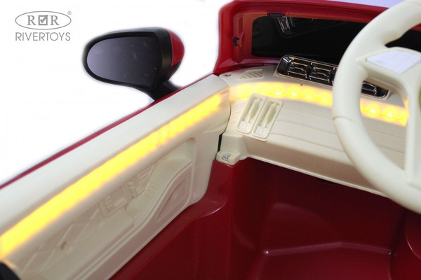 Изображение товара Детский автомобиль RiverToys М333БХ 4WD (розовый глянец)