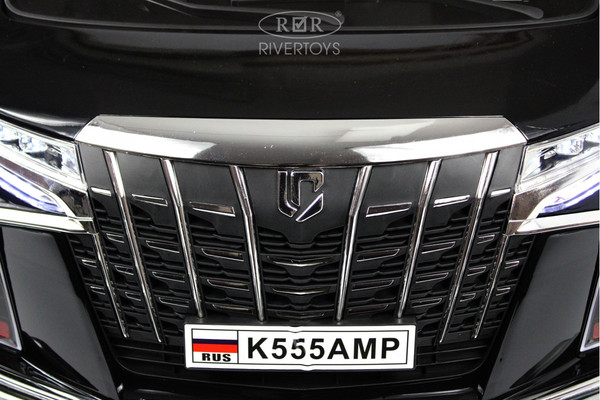 Изображение товара Детский автомобиль RiverToys K555AM (черный глянец)