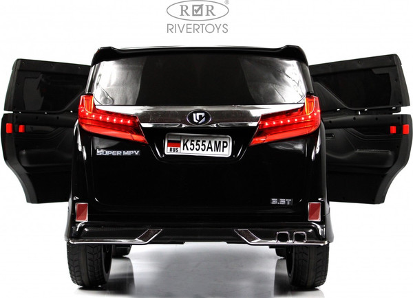 Изображение товара Детский автомобиль RiverToys K555AM (черный глянец)