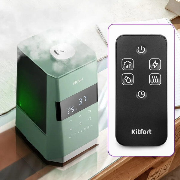 Изображение товара Ультразвуковой увлажнитель воздуха Kitfort KT-3824