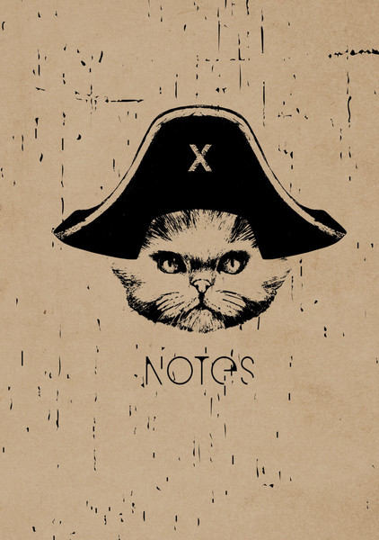 Изображение товара Записная книжка Listoff Pirate / КЗ5803486