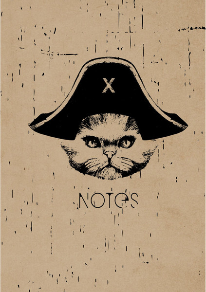 Изображение товара Записная книжка Listoff Pirate / КЗ5803486