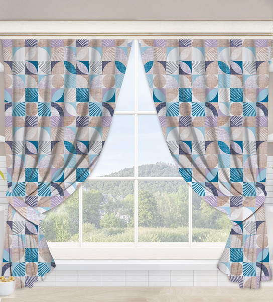 Изображение товара Комплект штор АртПостель Марципан для кухни с подхватом Ш.145.180