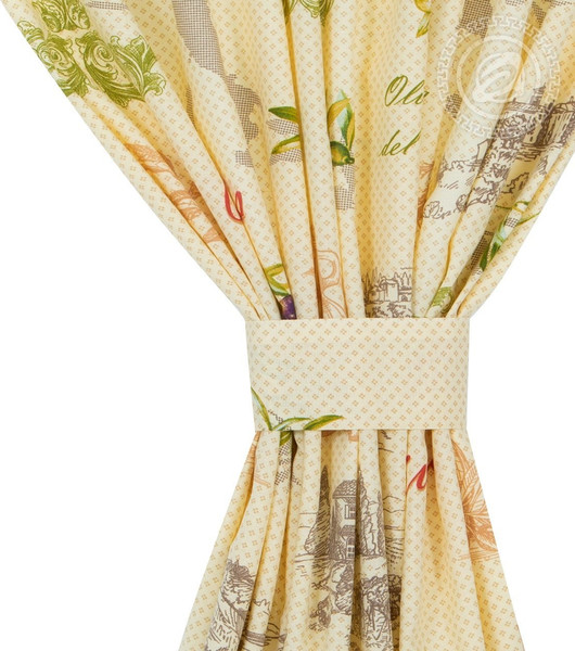 Изображение товара Комплект штор АртПостель Оливия для кухни с подхватом Ш.145.180