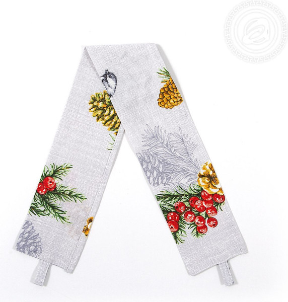 Изображение товара Комплект штор АртПостель Серебряный звон для кухни с подхватом Ш.145.180