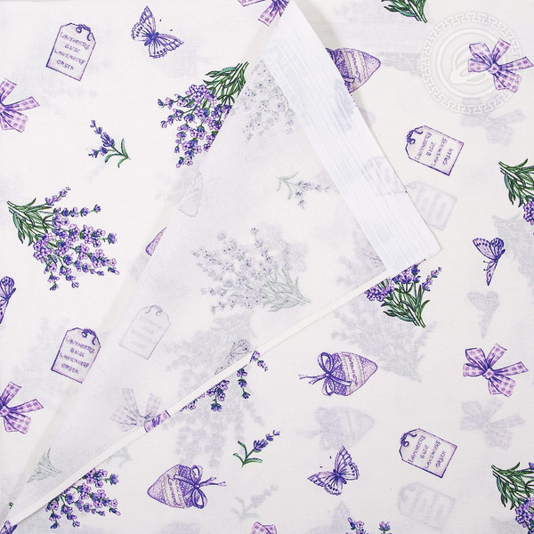 Изображение товара Комплект штор АртПостель Сиреневая дымка для кухни с подхватом Ш.145.180