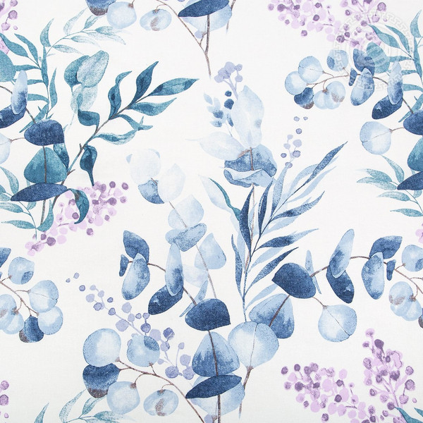 Изображение товара Комплект штор АртПостель Эвкалипт для кухни с подхватом Ш.145.180