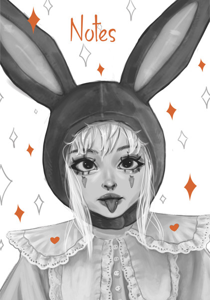 Изображение товара Записная книжка Listoff Зайка / КЗ5803967