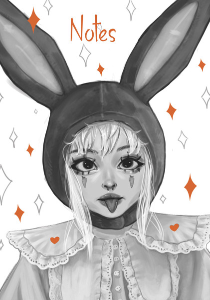 Изображение товара Записная книжка Listoff Зайка / КЗ5803967