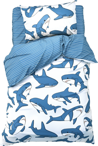 Изображение товара Комплект постельного белья Этель Funny shark 1.5 сп / 10678934