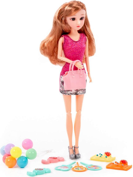 Изображение товара Кукла с аксессуарами Полесье Ксюша в платье / 02673