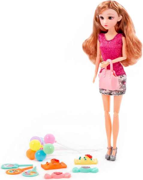 Изображение товара Кукла с аксессуарами Полесье Ксюша в платье / 02673