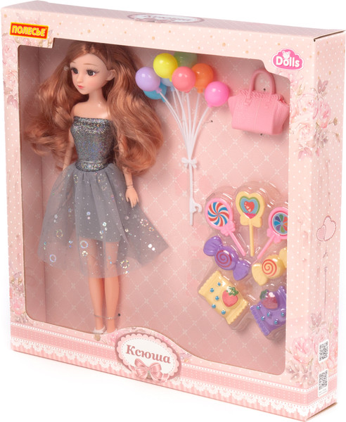 Изображение товара Кукла с аксессуарами Полесье Ксюша в платье / 02673