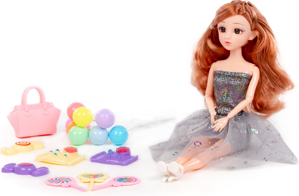 Изображение товара Кукла с аксессуарами Полесье Ксюша в платье / 02673