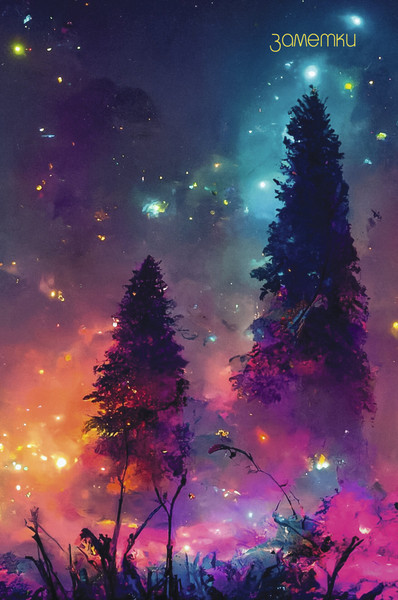 Изображение товара Записная книжка Listoff Переливы / КЗ6644116