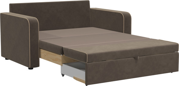 Изображение товара Диван Bravo Мебель Марлин 1200 Стандарт 4 вариант (капучино/бежевый)