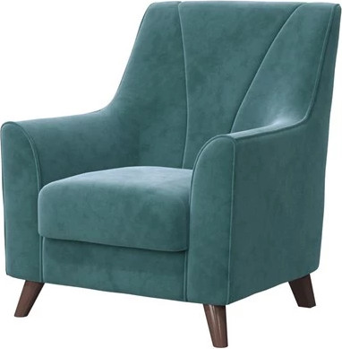 Изображение товара Кресло мягкое Bravo Мебель Далас-1 Стандарт 3 вариант (бирюзовый)