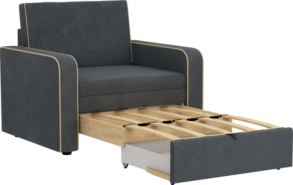 Изображение товара Кресло-кровать Bravo Мебель Марлин 800 Стандарт 6 вариант (холодный серый/латте)