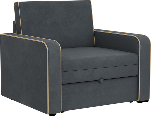 Изображение товара Кресло-кровать Bravo Мебель Марлин 800 Стандарт 6 вариант (холодный серый/латте)