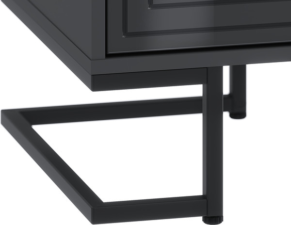 Изображение товара Тумба Involux Неаполь 212T100 (графит/черный глянец/черный)