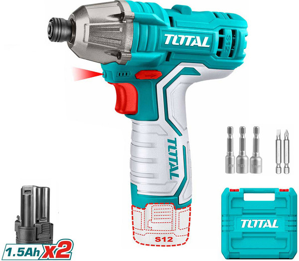 Изображение товара Аккумуляторный шуруповерт TOTAL TIRLI12015