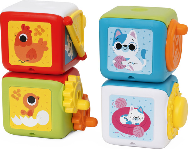 Изображение товара Развивающая игрушка Chicco Кубики Монтессори / 00011857000000