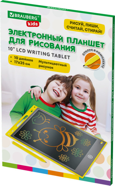 Изображение товара Электронный блокнот Brauberg Kids. Планшет / 665302