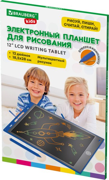 Изображение товара Электронный блокнот Brauberg Kids. Планшет / 665303