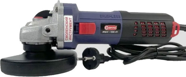 Изображение товара Угловая шлифовальная машина Диолд МШУ-1300-01 / 10040001