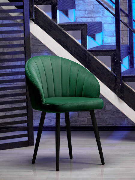 Изображение товара Стул Памир Зефир (зеленый/черный)