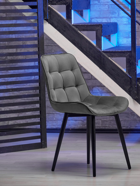 Изображение товара Стул Памир Румба  (серый/черный)