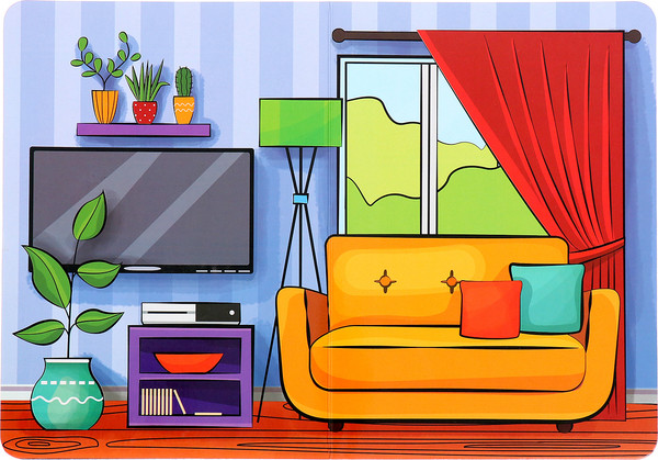 Изображение товара Настольная игра Лас Играс Kids. Шумные соседи / 9943248