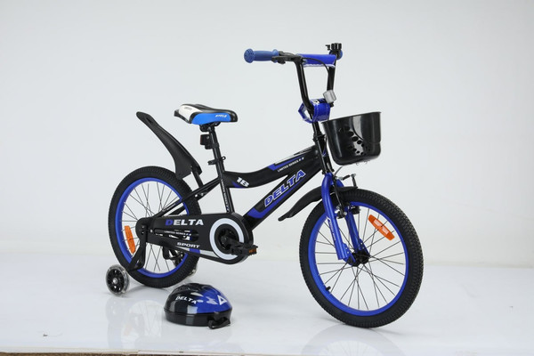 Изображение товара Детский велосипед DeltA Sport 1805 (18, синий, разобранный, в коробке)