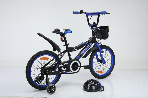 Изображение товара Детский велосипед DeltA Sport 1805 (18, синий, разобранный, в коробке)