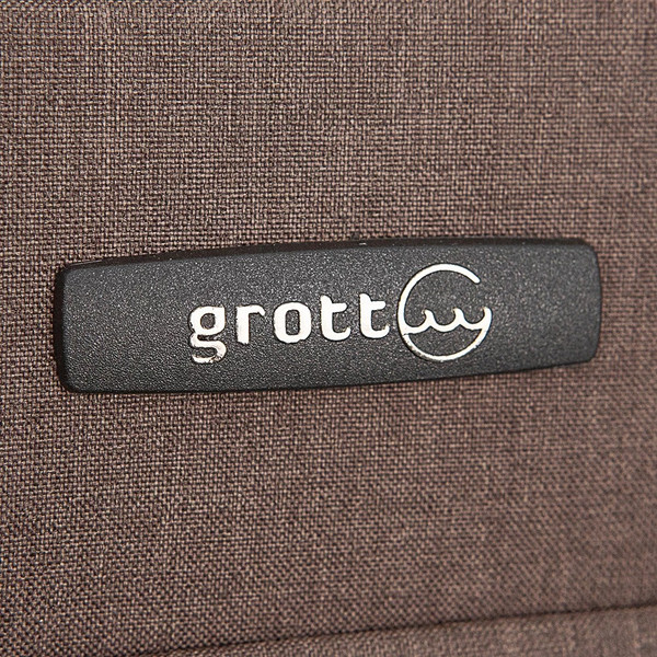 Изображение товара Чемодан на колесах Grott 338-1001/2-20BRW (коричневый)