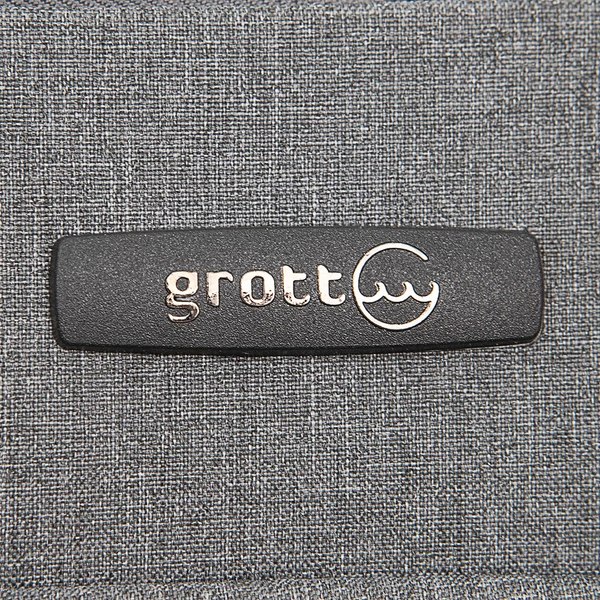 Изображение товара Чемодан на колесах Grott 338-1001/2-20GRY (серый)