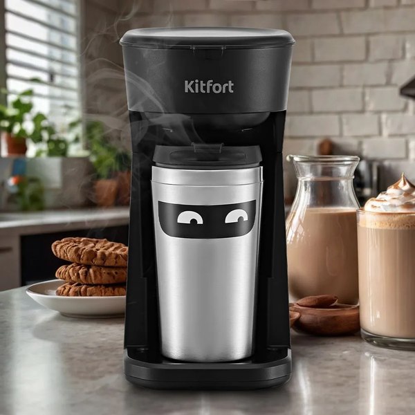 Изображение товара Капельная кофеварка Kitfort КТ-7186