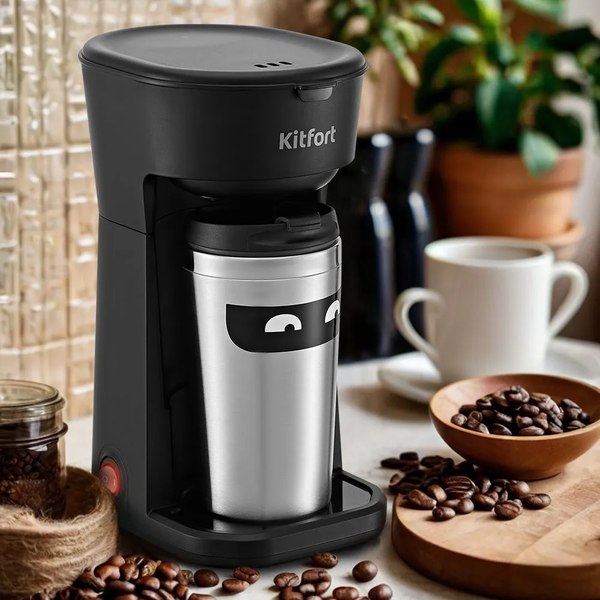 Изображение товара Капельная кофеварка Kitfort КТ-7186